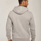 Men Regular Fit Sweat Jacket - Grey