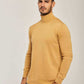 Men Regular Fit Pullover - Brown