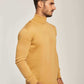Men Regular Fit Pullover - Brown