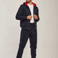 Men Regular Fit Sweat Jacket - Navy