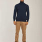 Men Regular Fit Pullover - Navy