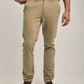 Men Slim Fit Pant - Silver Green