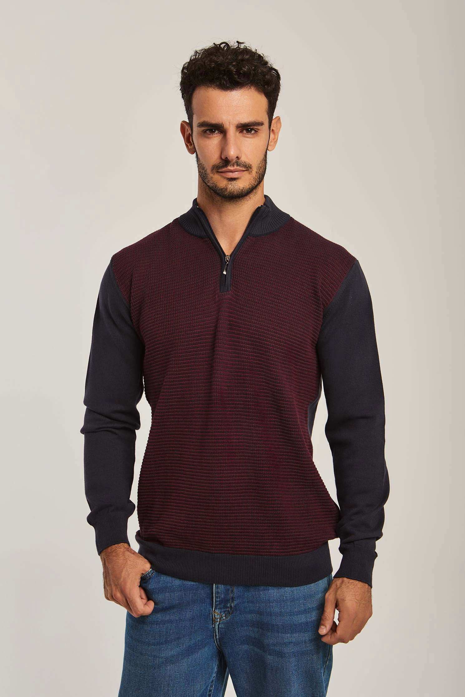 Men Regular Fit Pullover - Blue