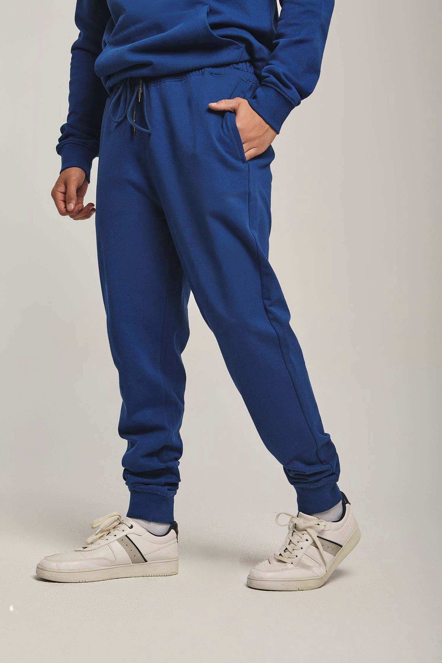 Men Regular Fit Sweat Pant - Blue