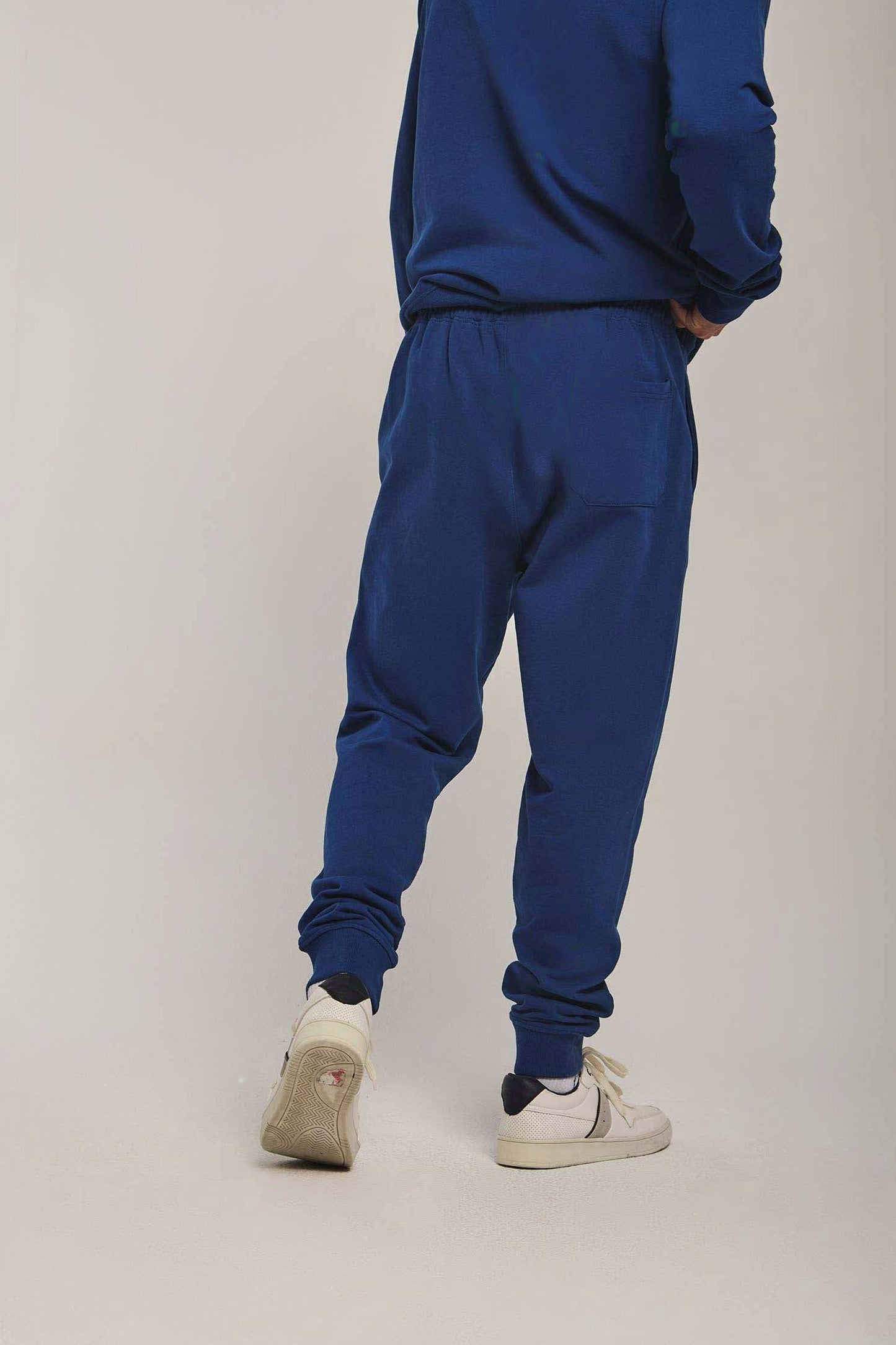 Men Regular Fit Sweat Pant - Blue