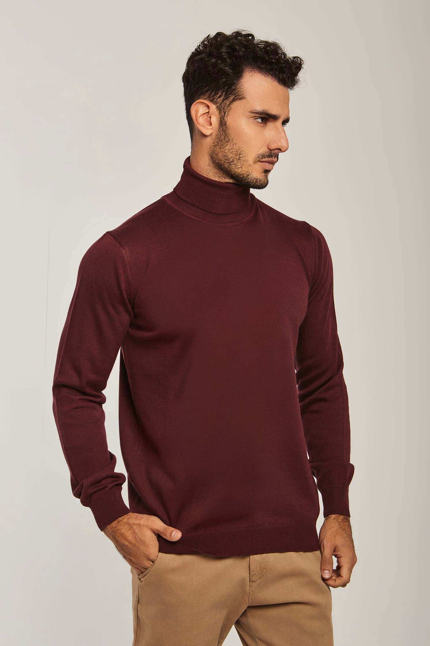 Men Regular Fit Pullover - Red