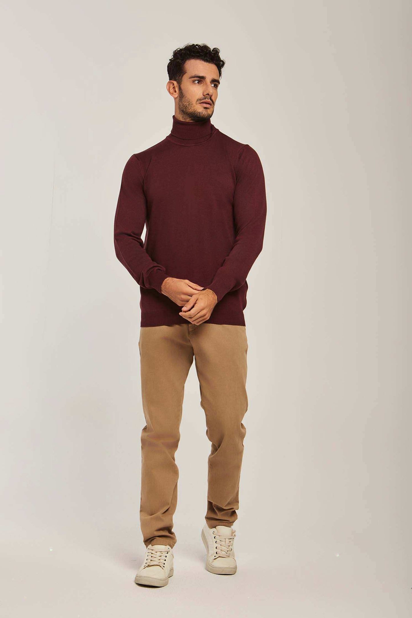 Men Regular Fit Pullover - Red