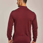 Men Regular Fit Pullover - Brick Red