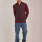 Men Regular Fit Pullover - Brick Red