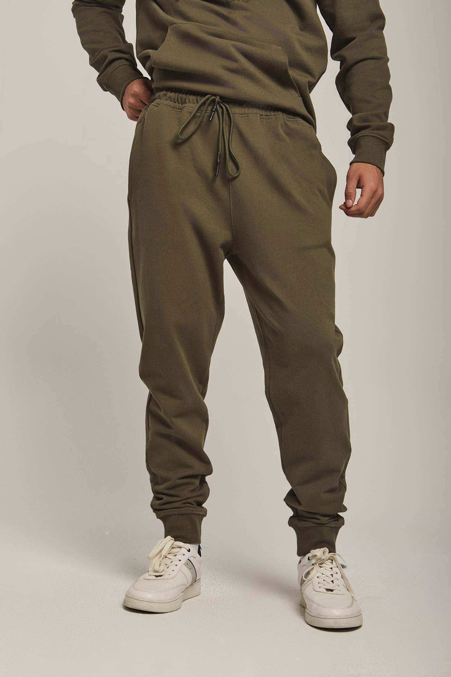Men Regular Fit Sweat Pant - Green