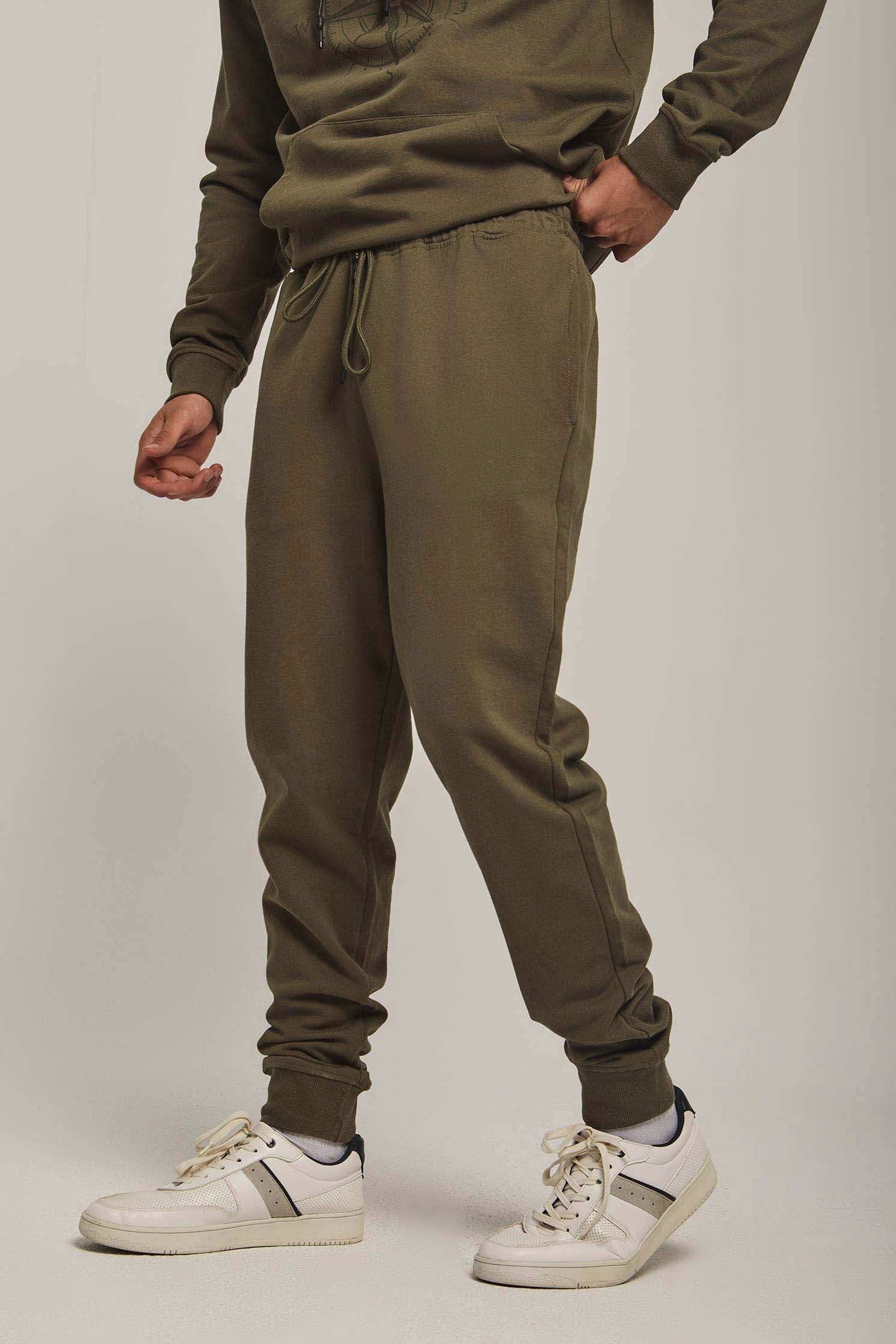 Men Regular Fit Sweat Pant - Green