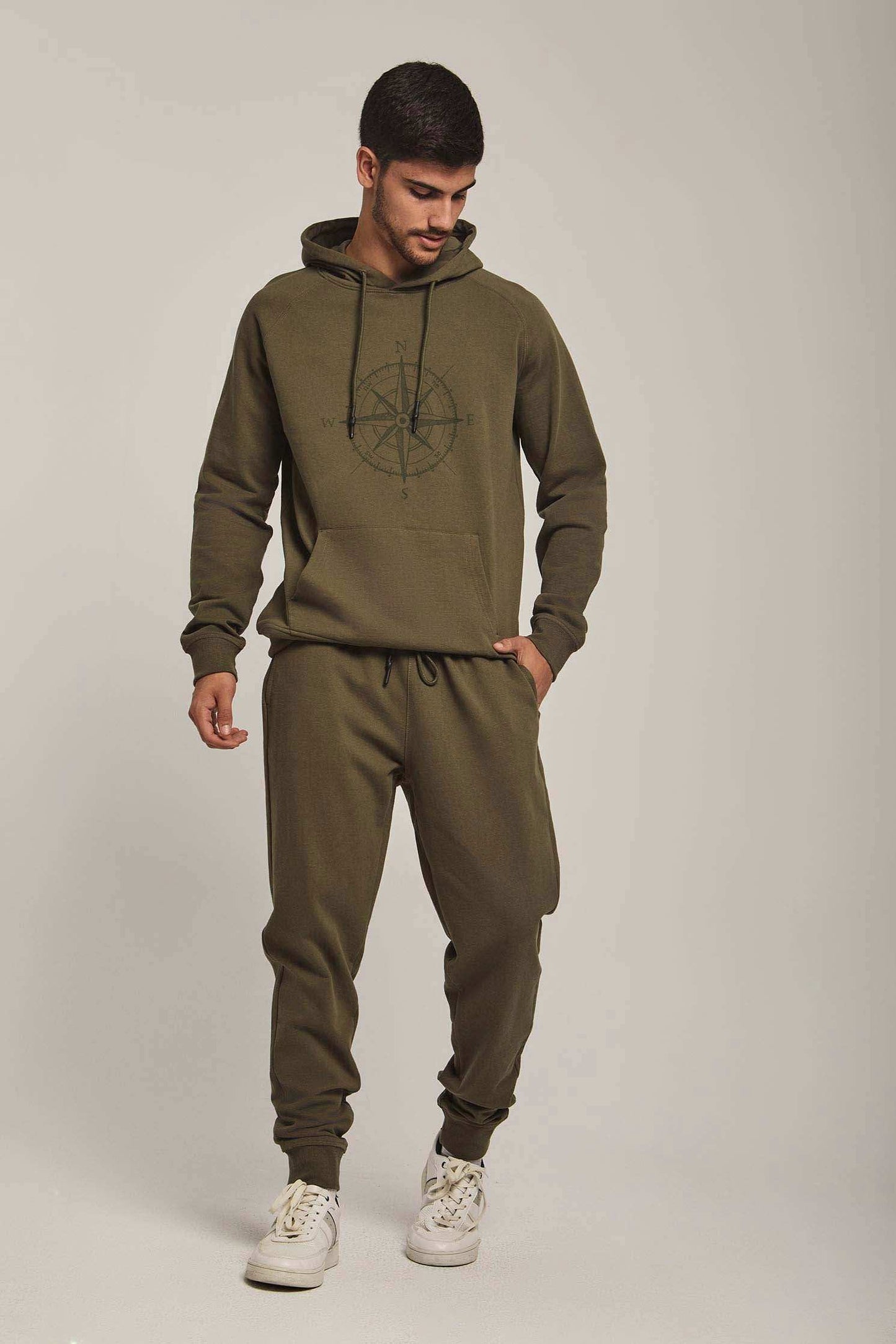 Men Regular Fit Sweat Pant - Green