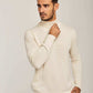 Men Slim Fit Pullover - Beige