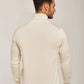 Men Slim Fit Pullover - Beige