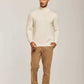 Men Slim Fit Pullover - Beige