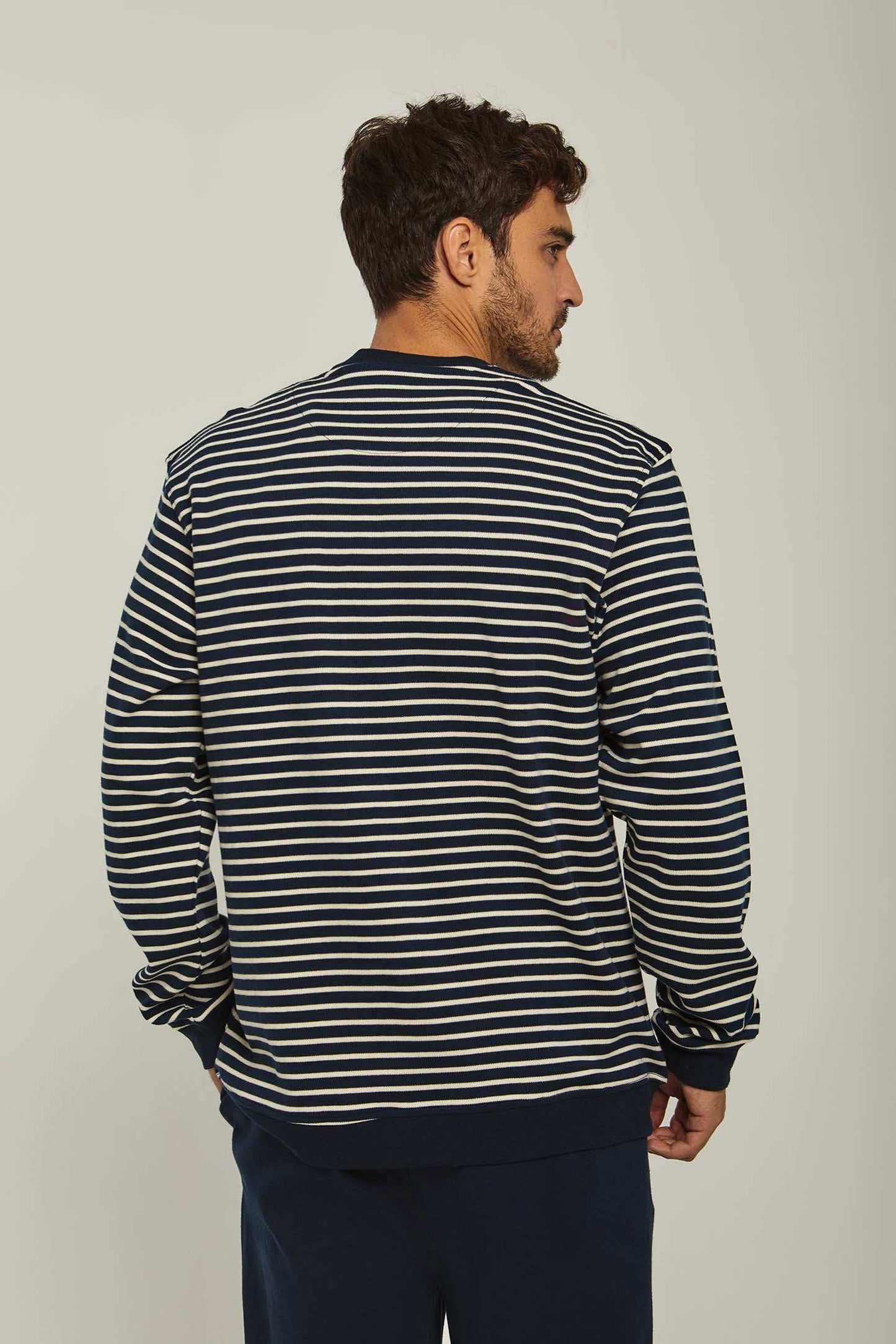 Men Regular Fit Pyjama - Navy