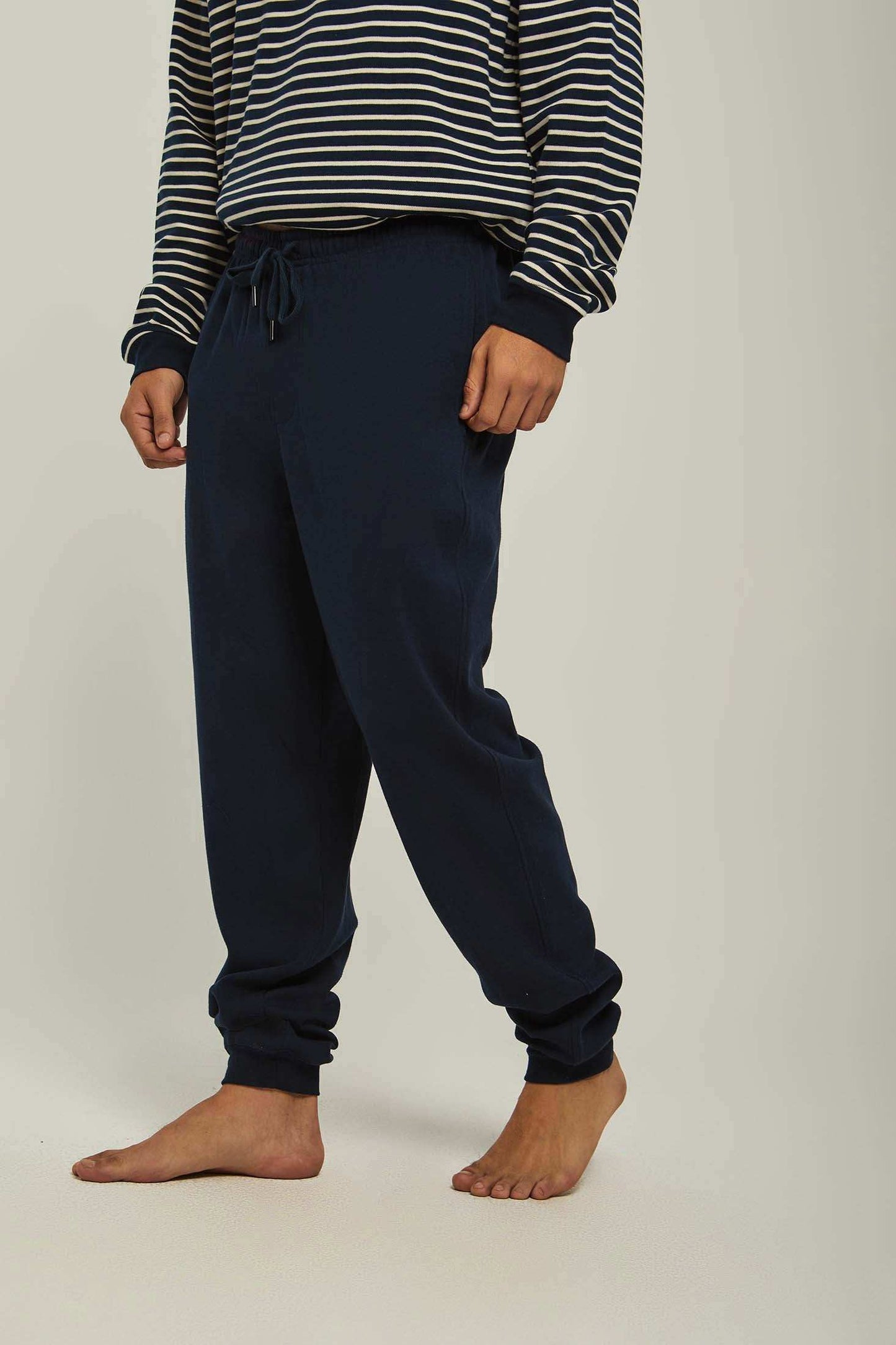 Men Regular Fit Pyjama - Navy