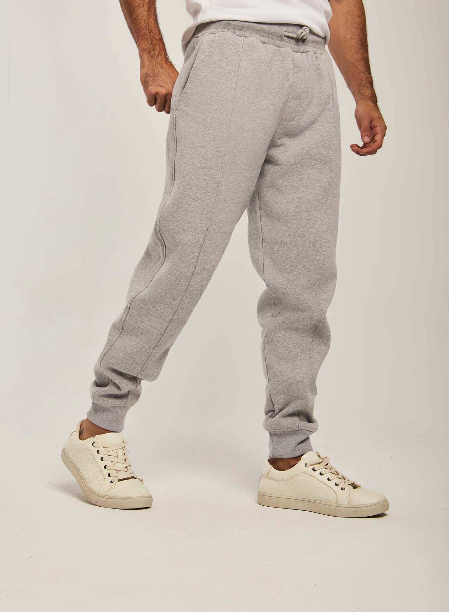 Men Regular Fit Sweat Pant - Grey