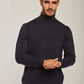 Men Slim Fit Pullover - Navy