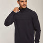 Men Slim Fit Pullover - Navy