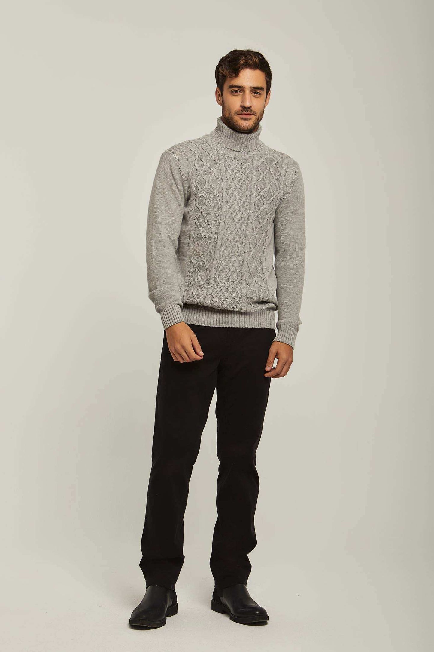 Men Regular Fit Pant - Black