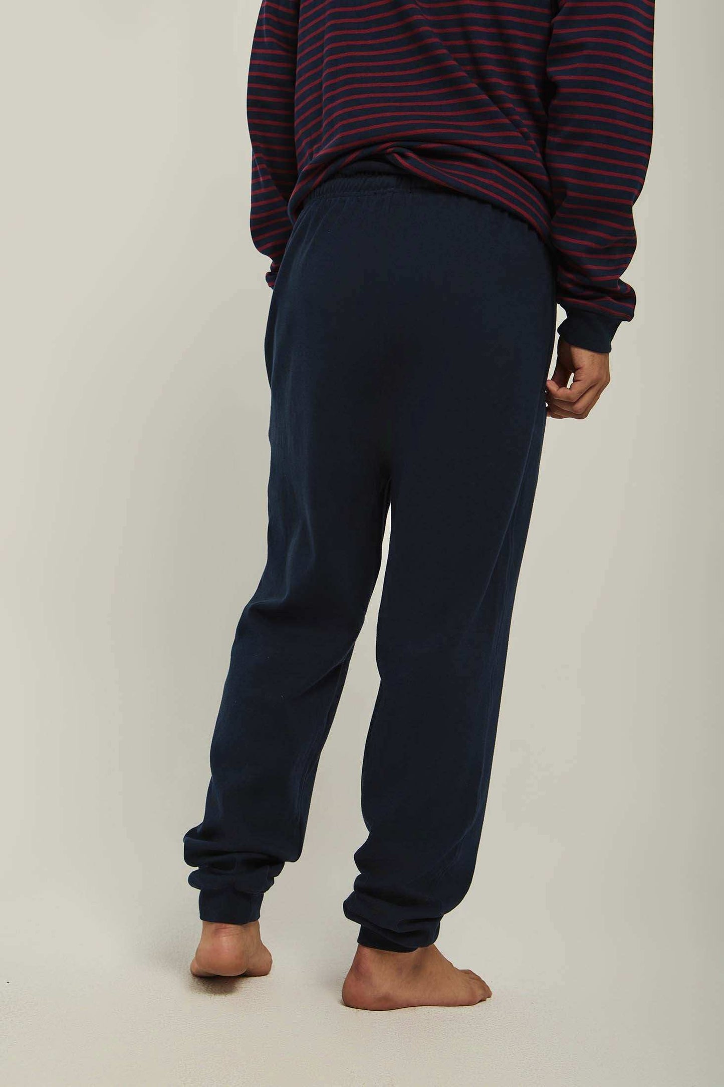 Men Regular Fit Pyjama - Burgundy