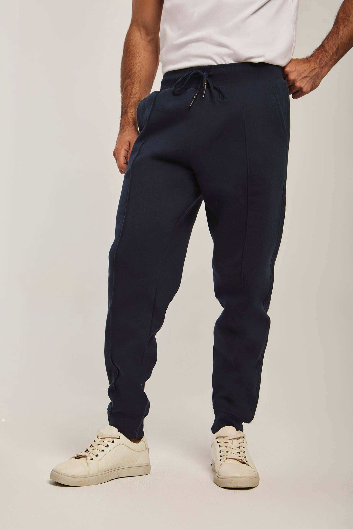 Men Regular Fit Sweat Pant - Navy