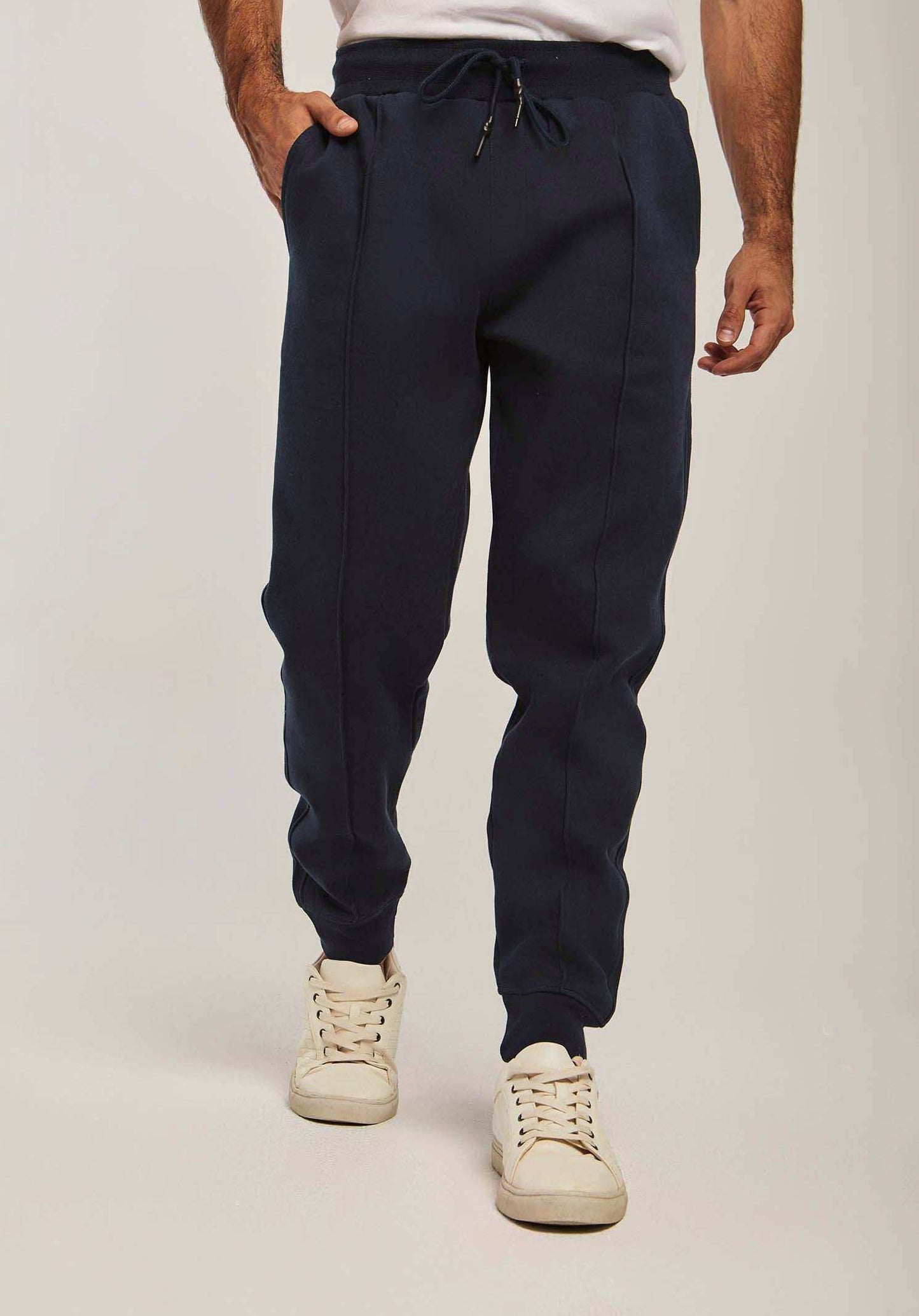 Men Regular Fit Sweat Pant - Navy