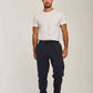 Men Regular Fit Sweat Pant - Navy