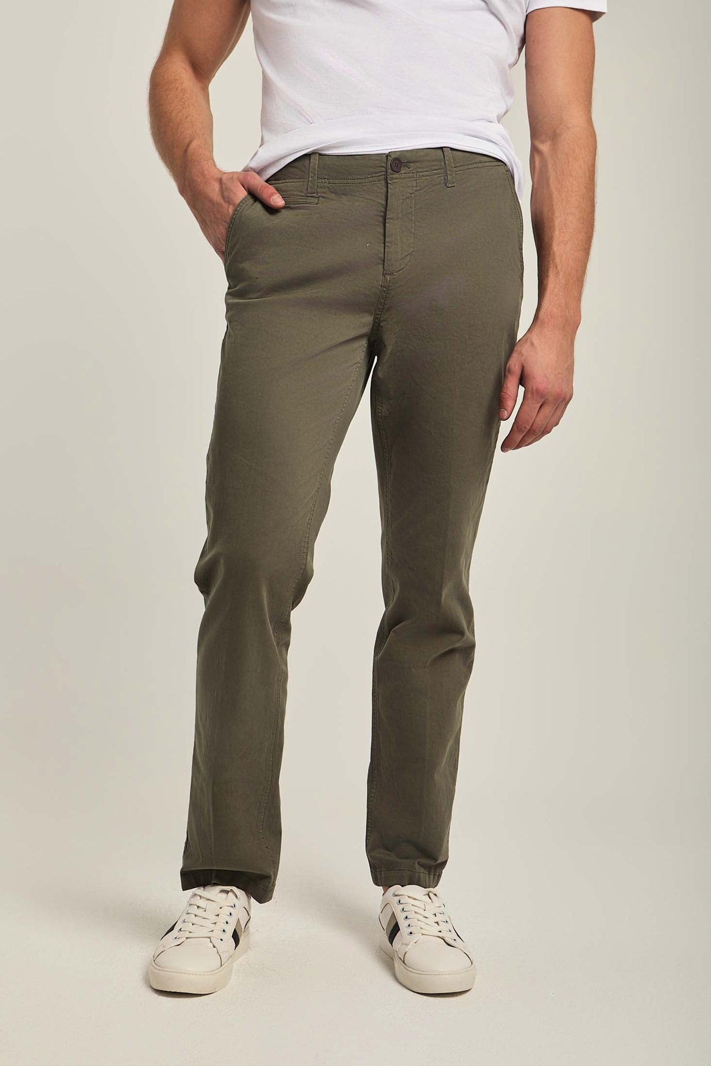 Men Regular Fit Pant - Green