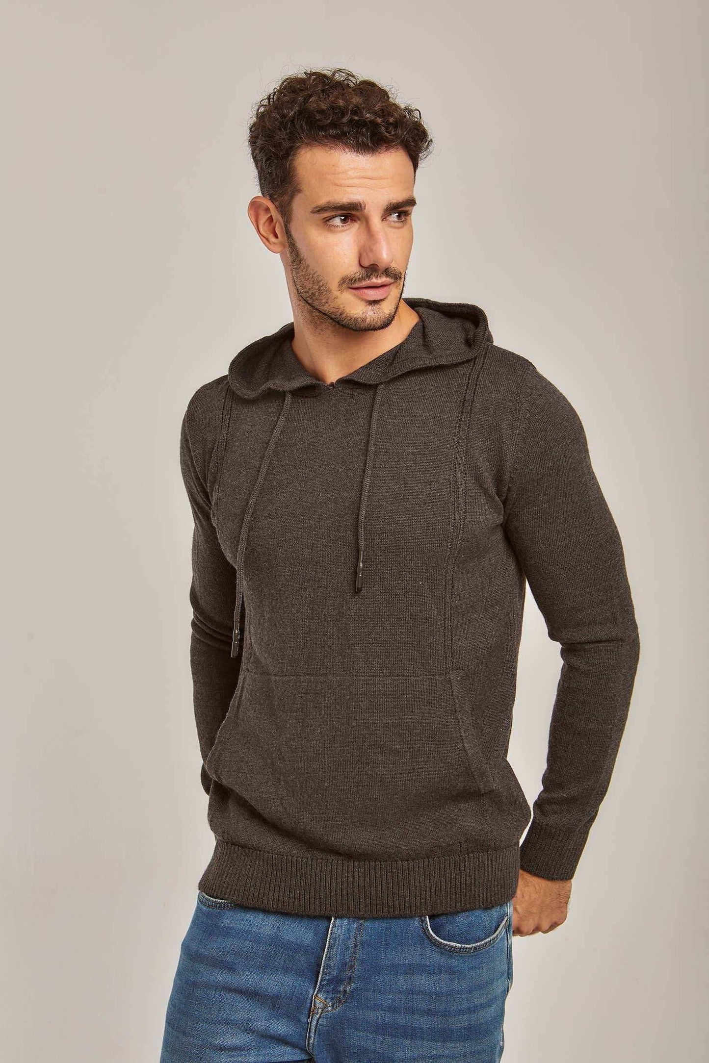 Men Regular Fit Pullover - Grey