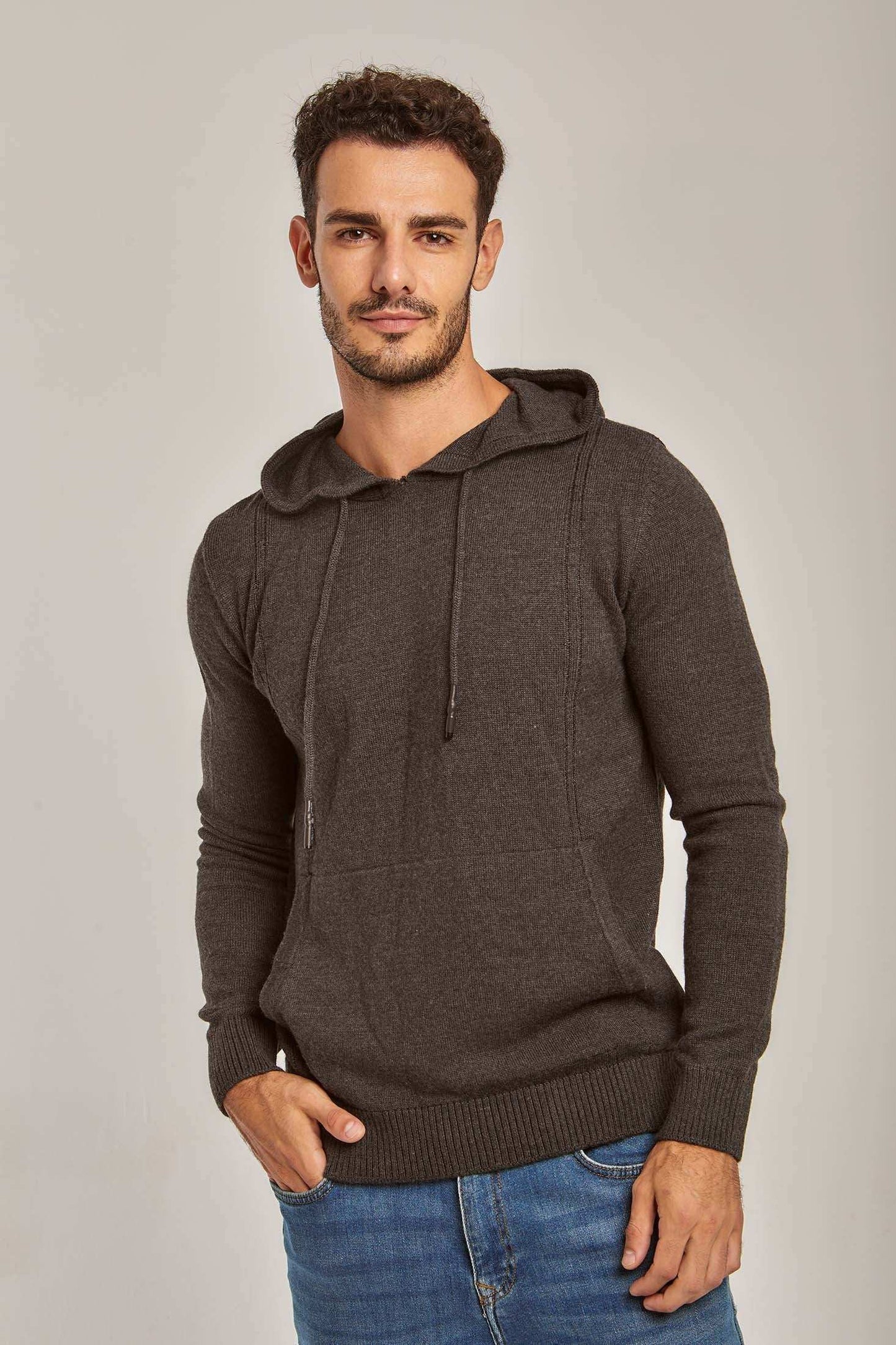 Men Regular Fit Pullover - Grey