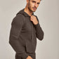 Men Regular Fit Pullover - Grey