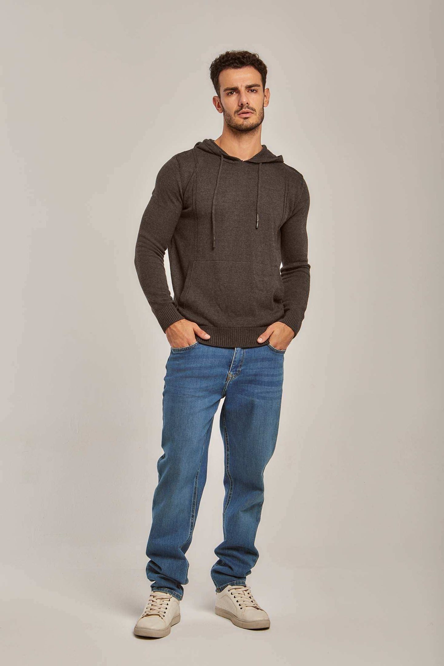 Men Regular Fit Pullover - Grey