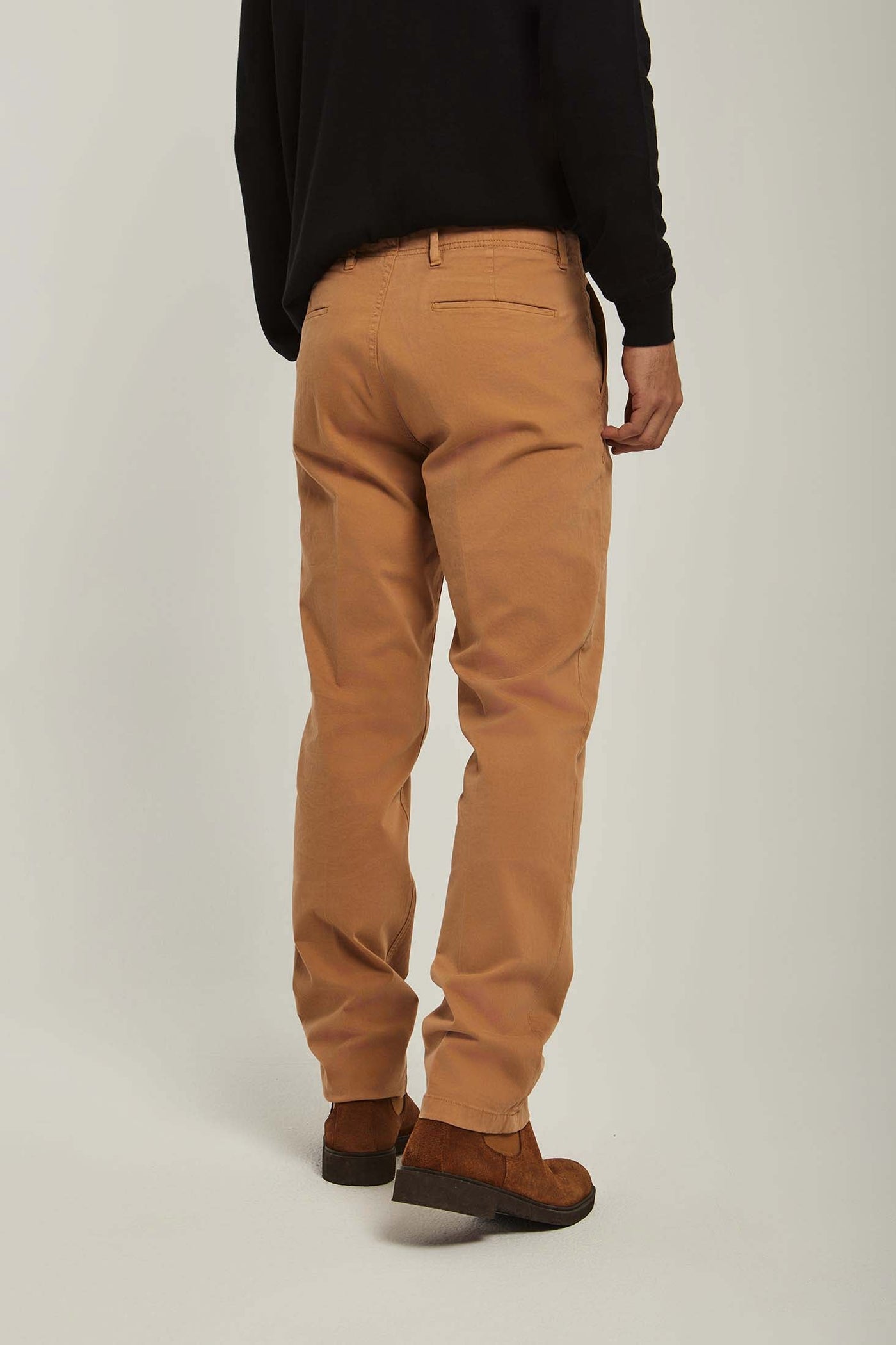 Men Regular Fit Pant - Brown