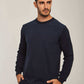 Men Regular Fit Pullover - Navy