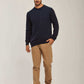 Men Regular Fit Pullover - Navy