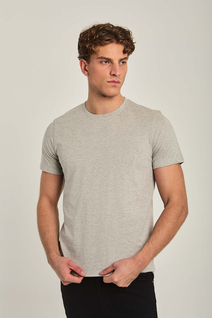 Men's Shirt - Grey Melange