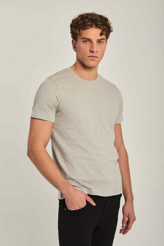 Men's Shirt - Grey Melange