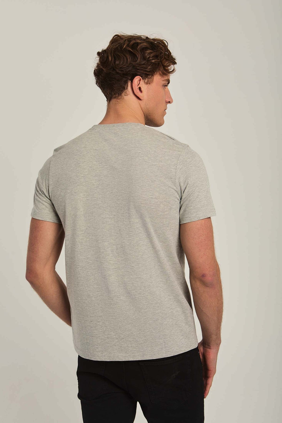 Men's Shirt - Grey Melange