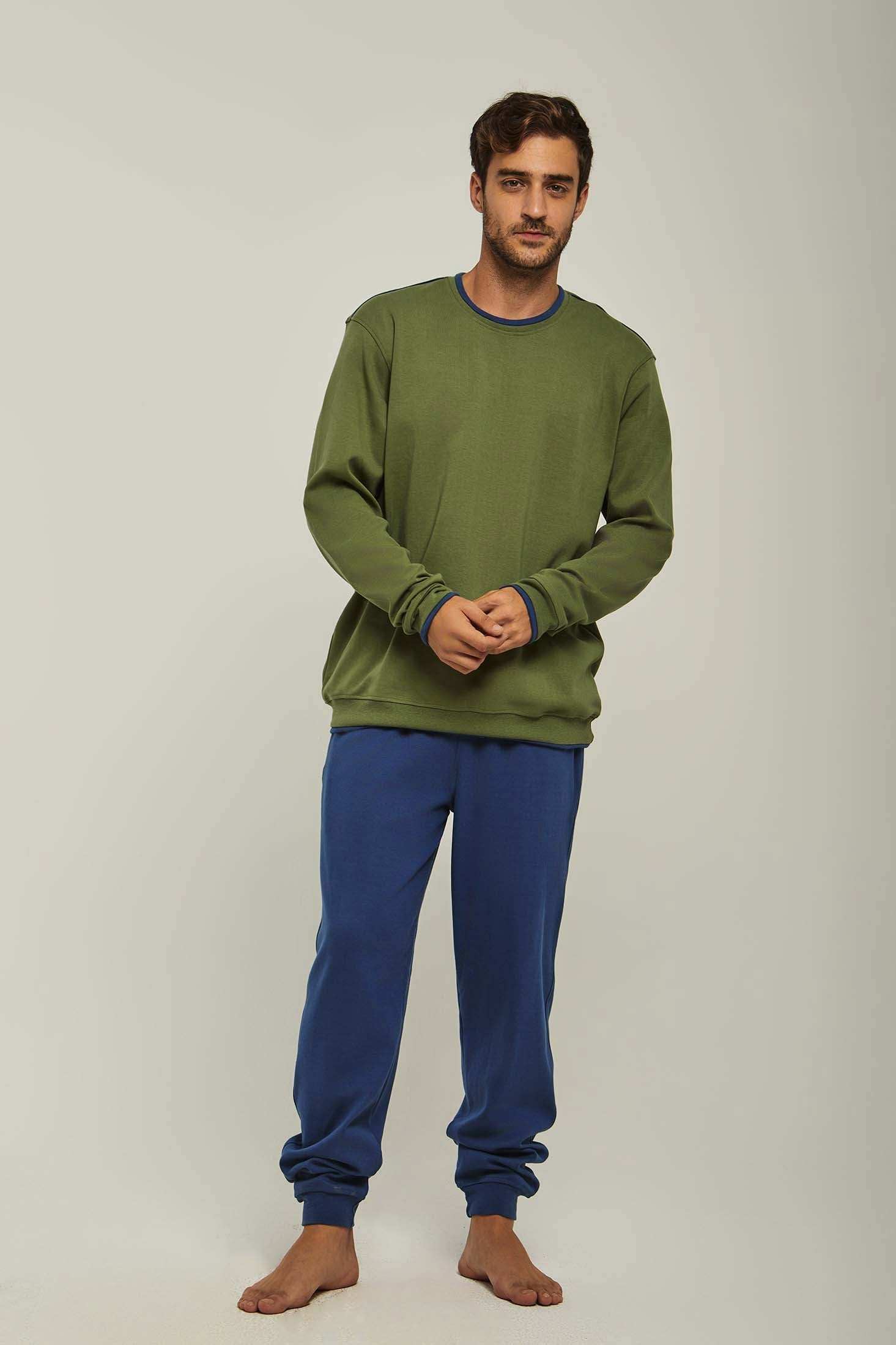 Men Regular Fit Pyjama - Green