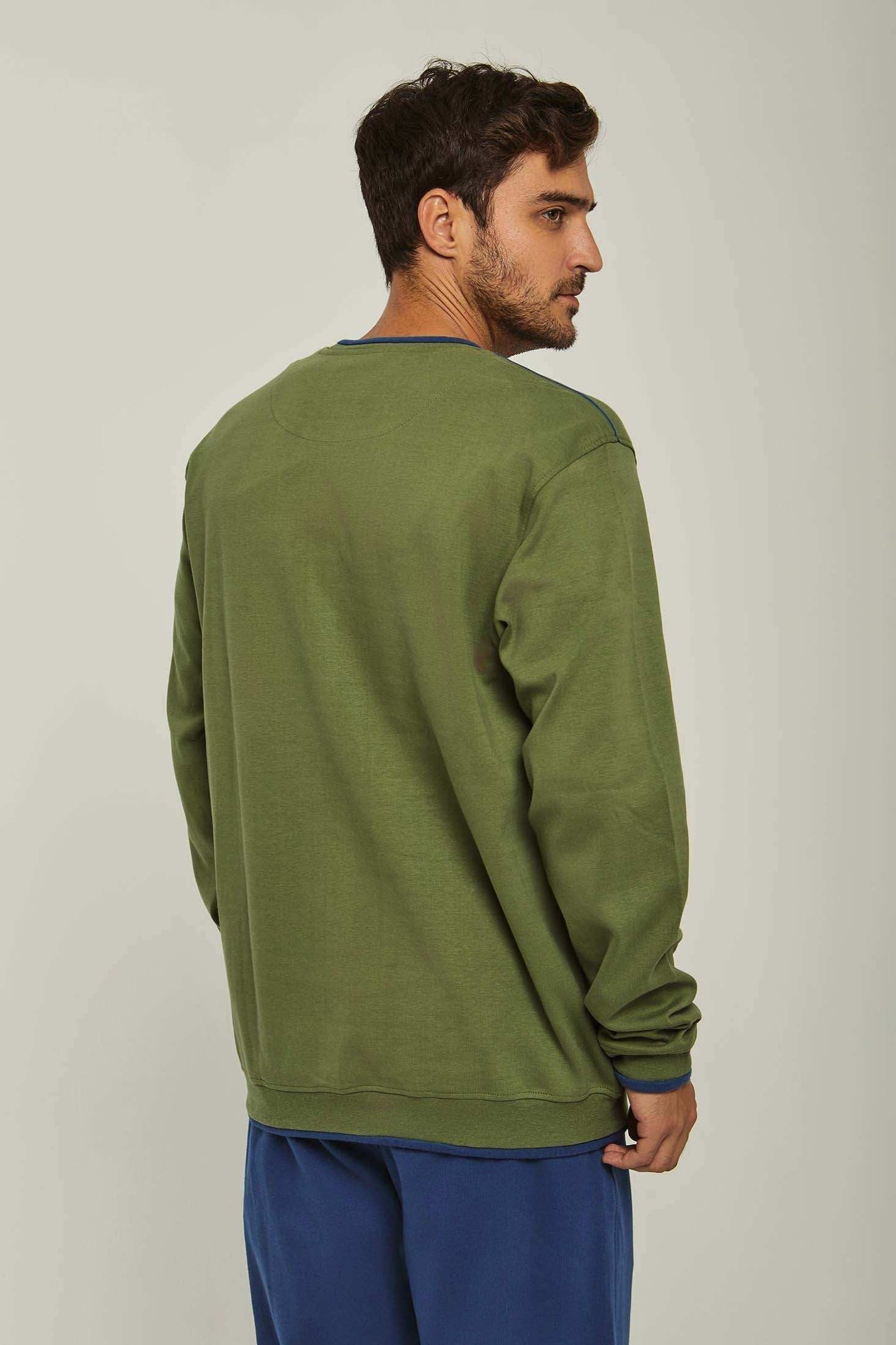 Men Regular Fit Pyjama - Green