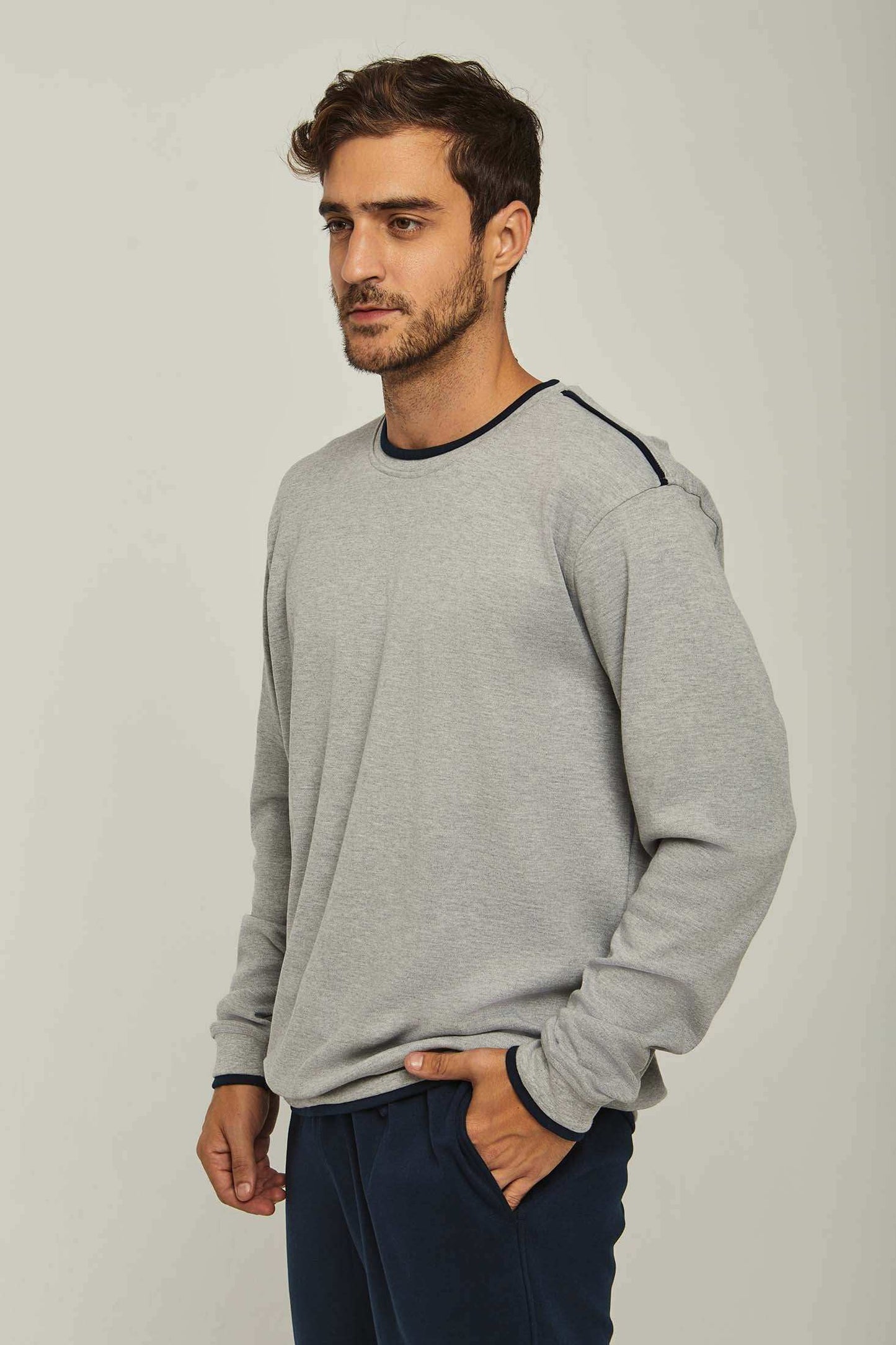 Men Regular Fit Pyjama - Grey