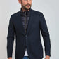 Men Regular Fit Blazer - Blue