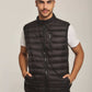 Men Regular Fit Vest - Black