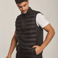 Men Regular Fit Vest - Black