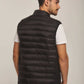 Men Regular Fit Vest - Black