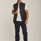 Men Regular Fit Vest - Black