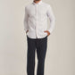 Men Slim Fit Shirt - White