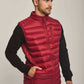 Men Regular Fit Vest - Red